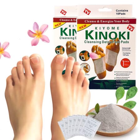 Detox Fodplastre - 5 dages kur (10 stk. pakke)